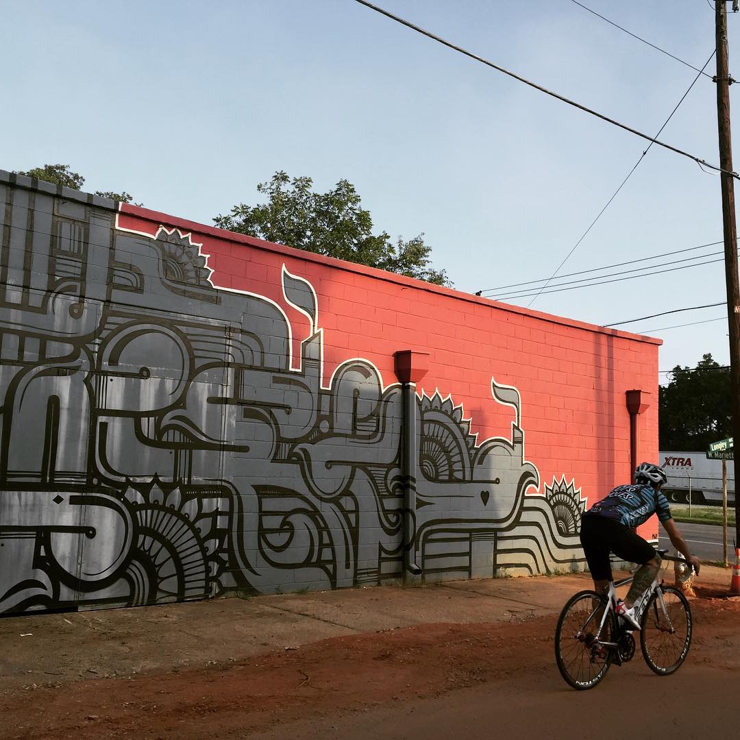 mural in Atlanta by artist Peter Ferrari.