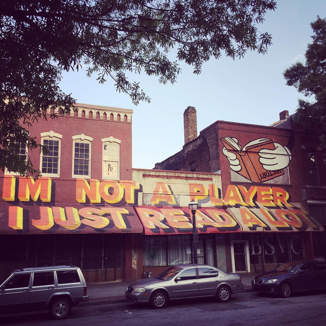 mural in Atlanta by artist Sever.