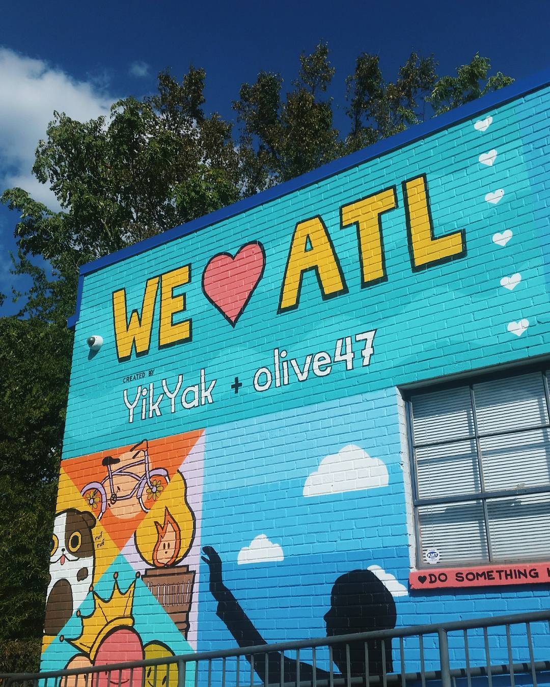 mural in Atlanta by artist olive47.