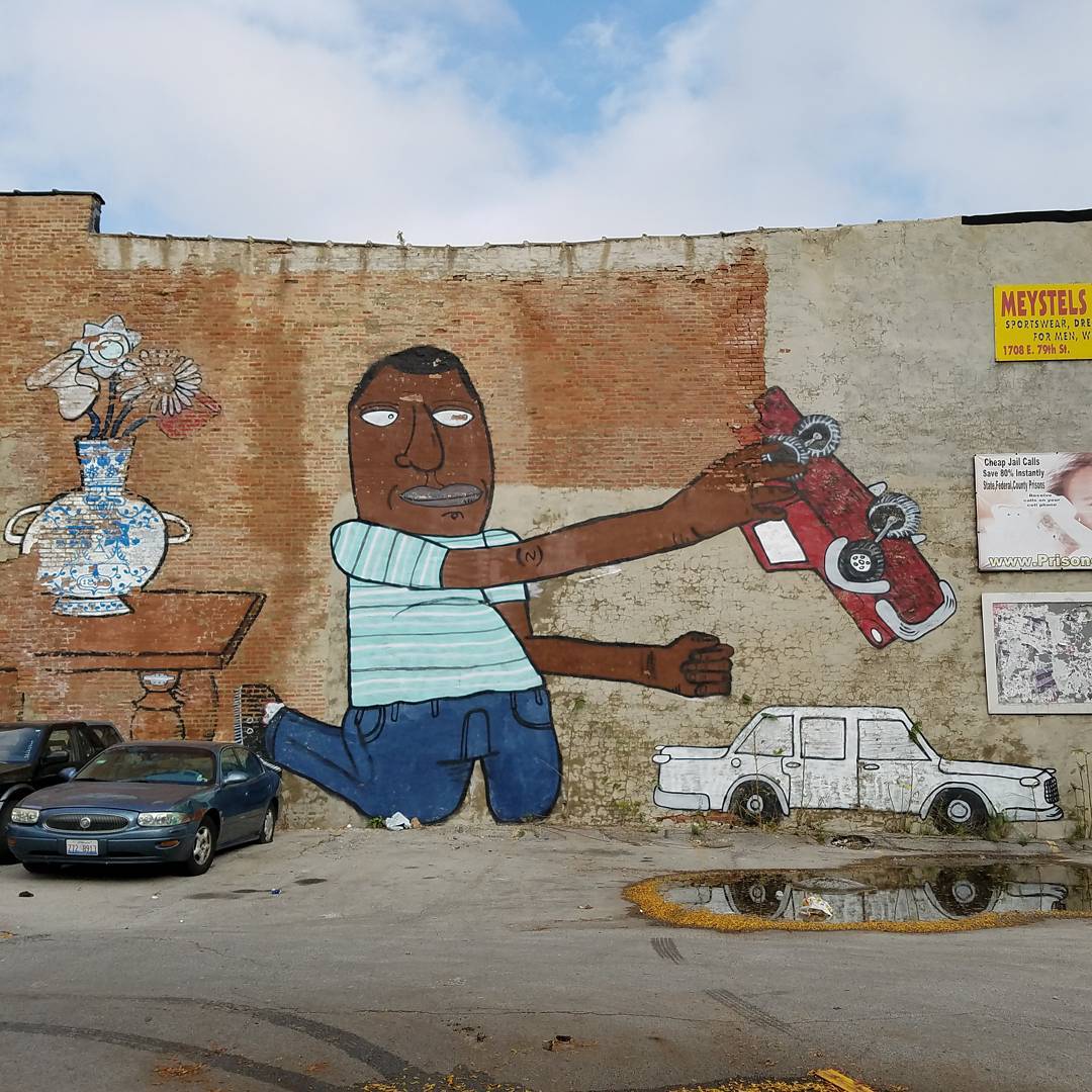 mural in Chicago by artist Dont Fret.