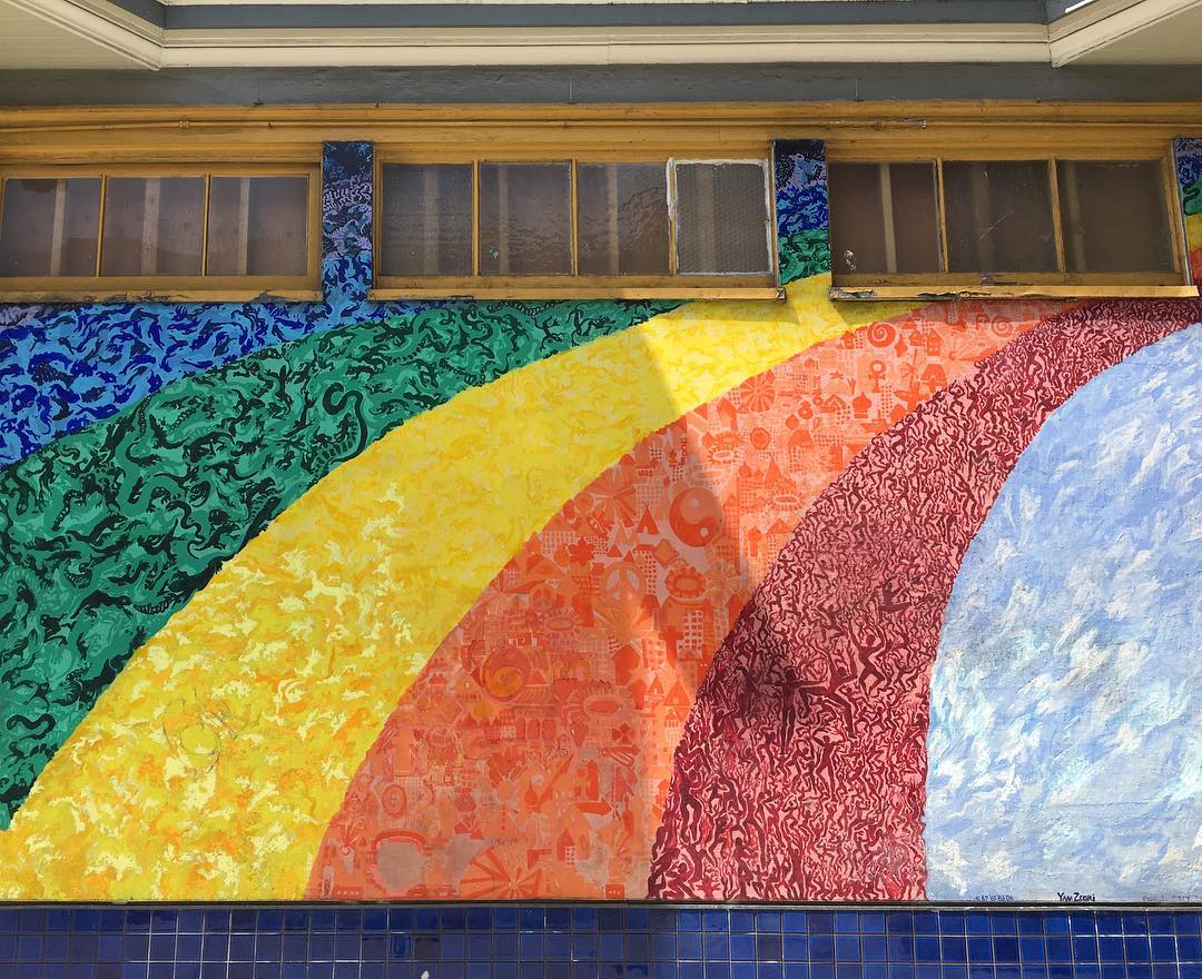mural in San Francisco by artist Yana Zegri.