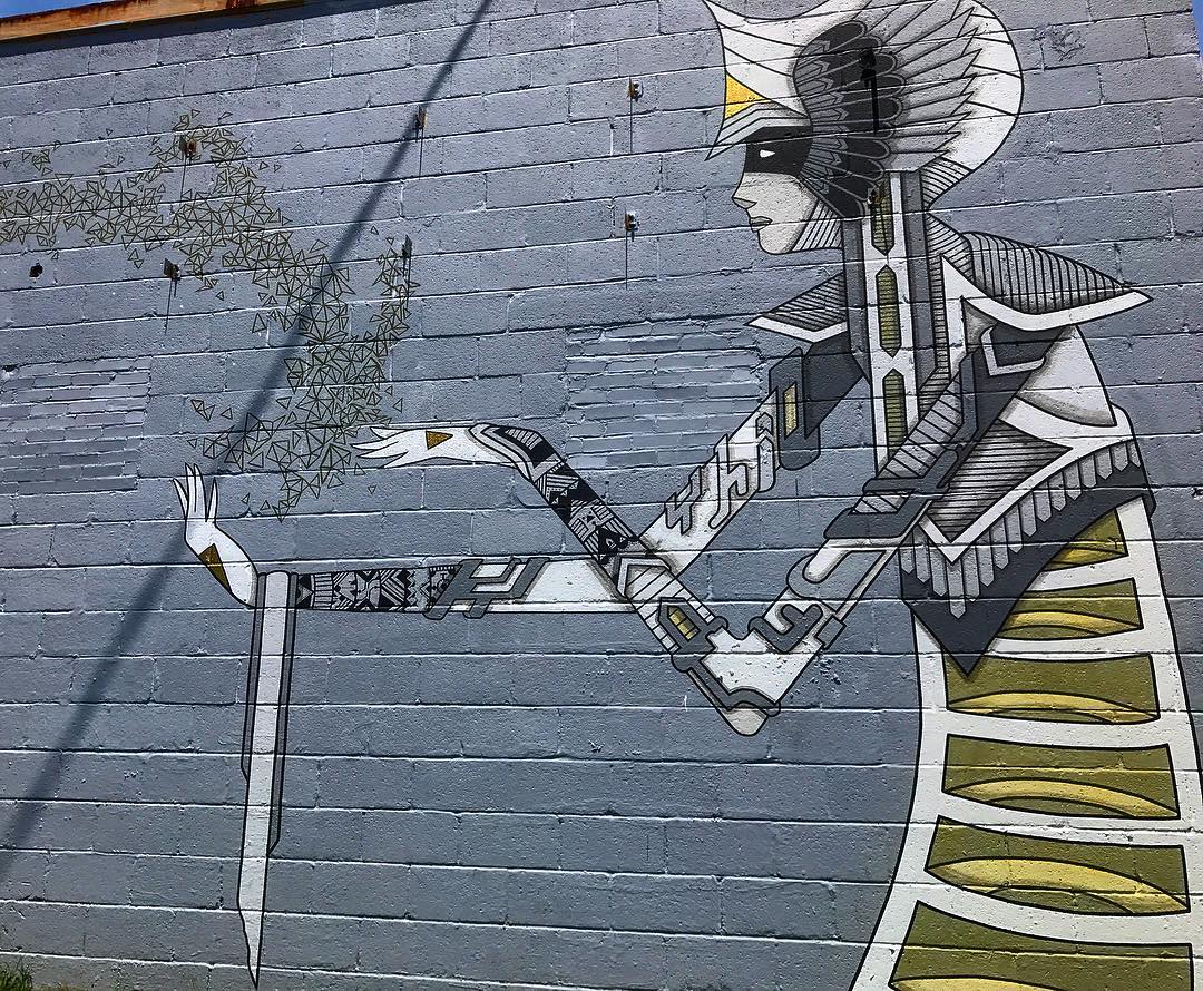 mural in Nashville by artist Chris Zidek.