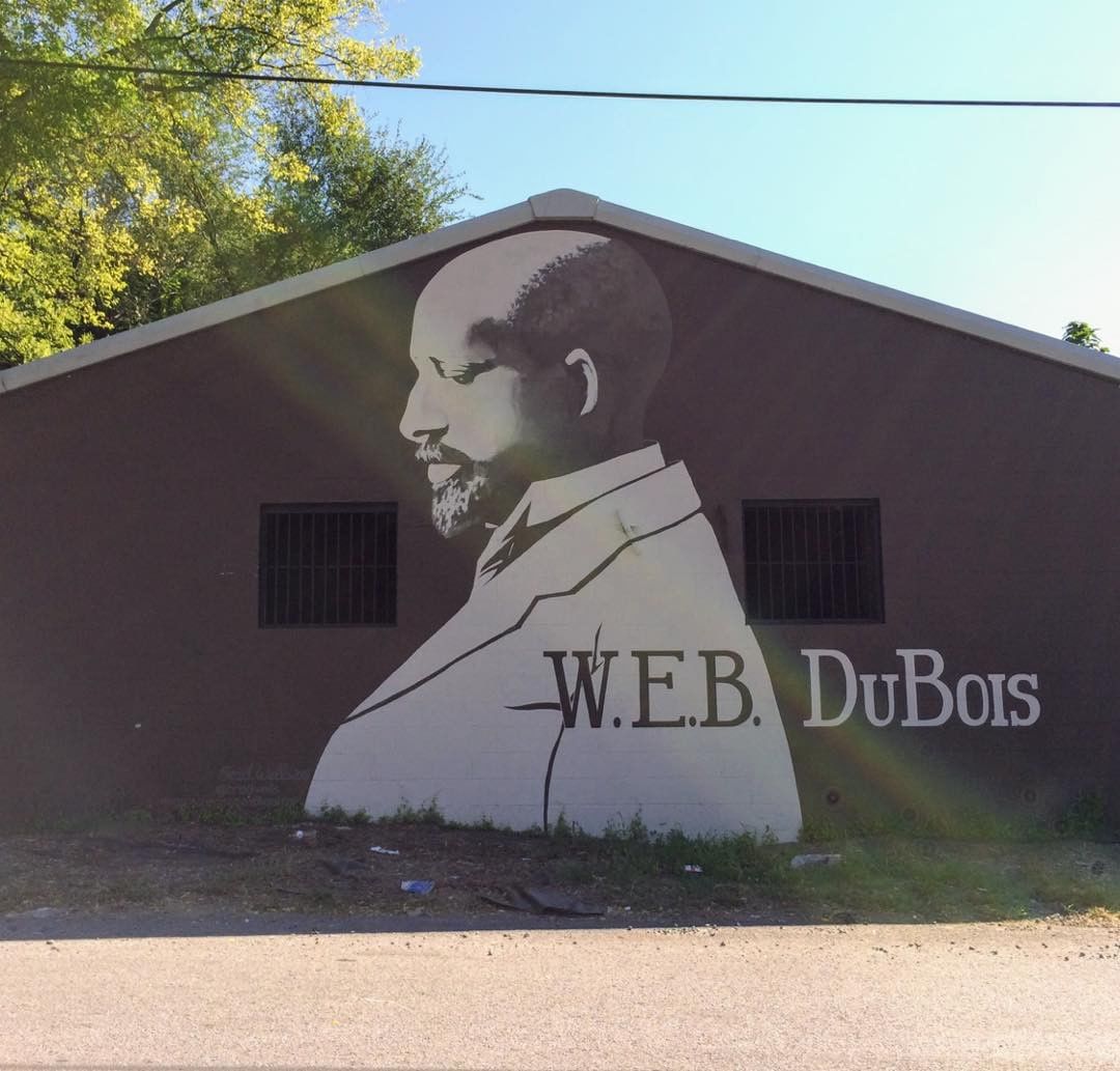 mural in Nashville by artist unknown. Tagged: political, W.E.B. DuBois