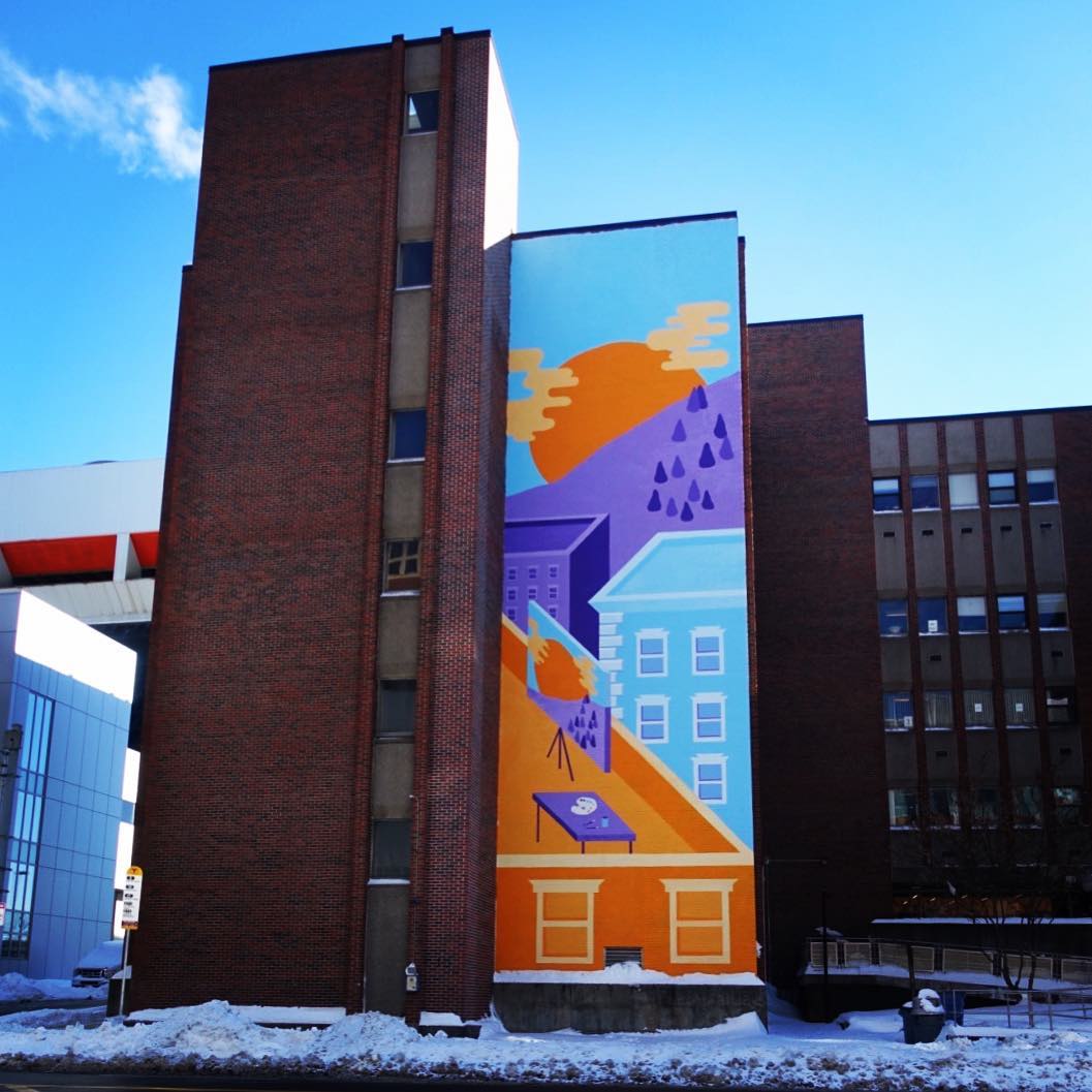 mural in Boston by artist Tim McCool.