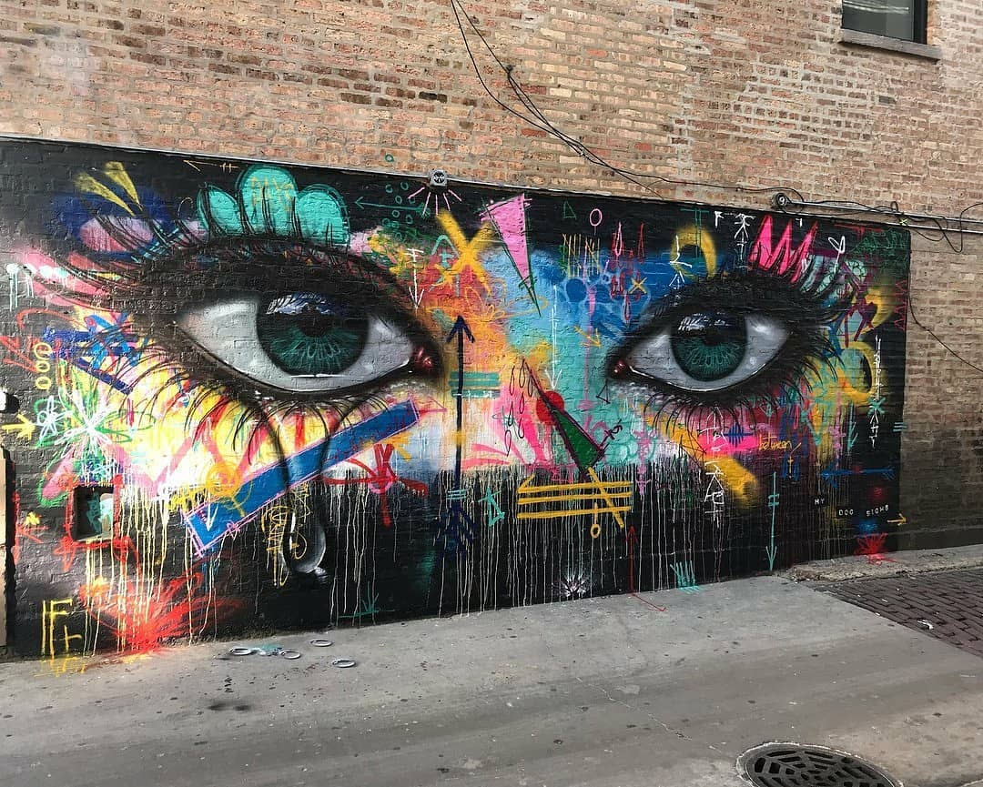 mural in Chicago by artist My Dog Sighs.