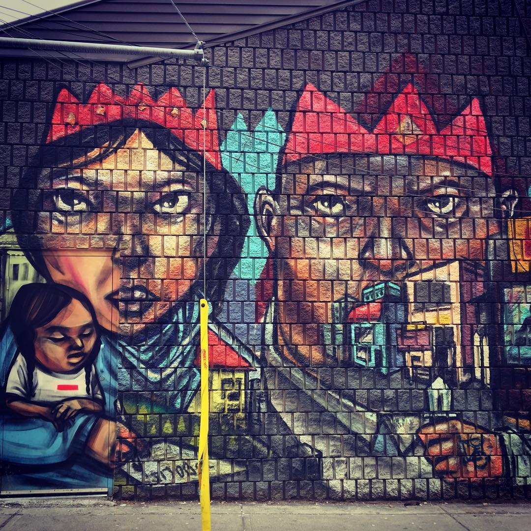 mural in Toronto by artist Elicser Elliott.