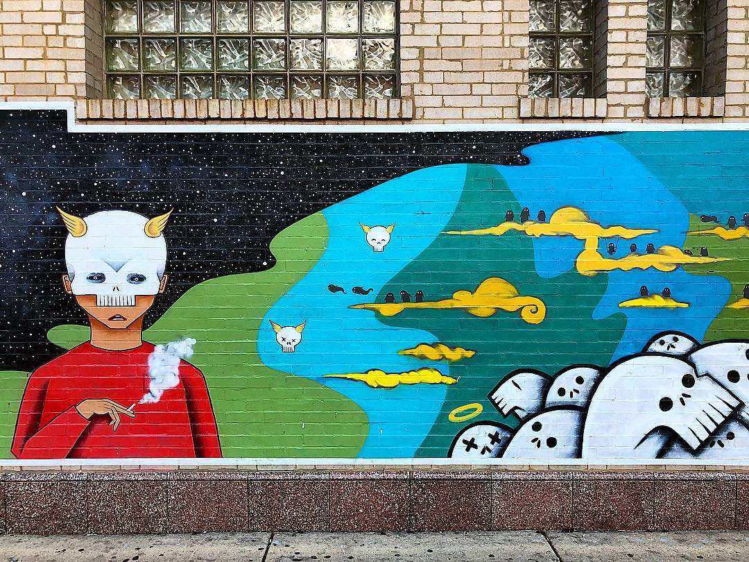 mural in Chicago by artist Jay Jasso.
