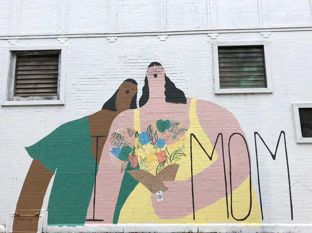 mural in Chicago by artist Audrey Brown.