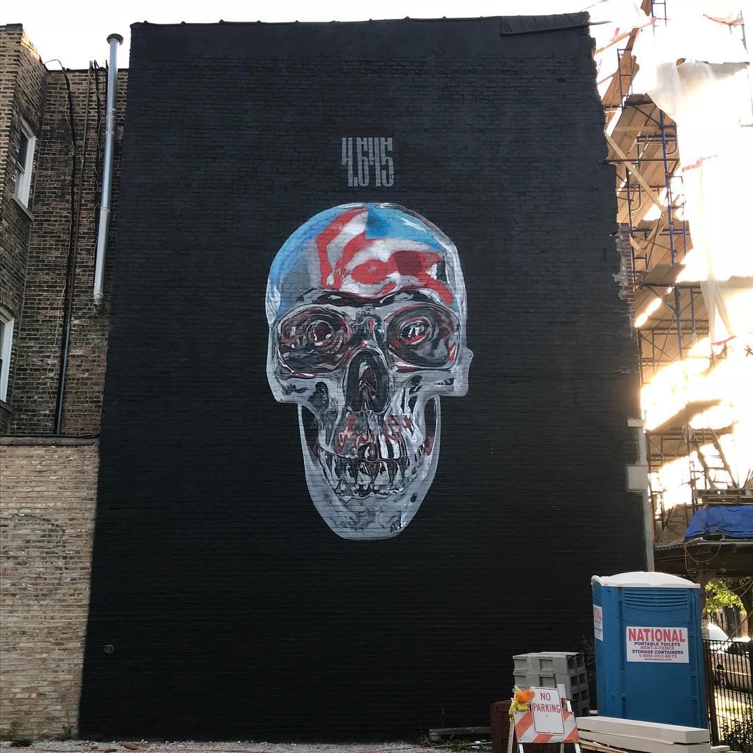 mural in Chicago by artist Bik Ismo.