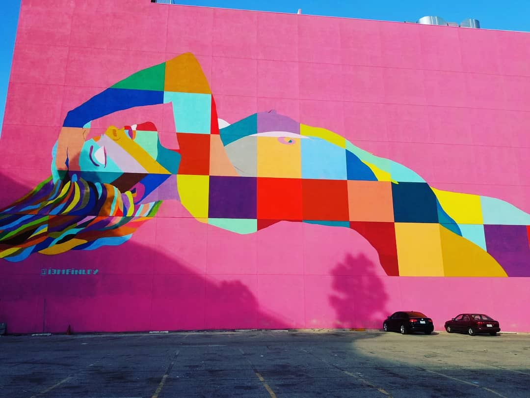 mural in Los Angeles by artist C. Finley.