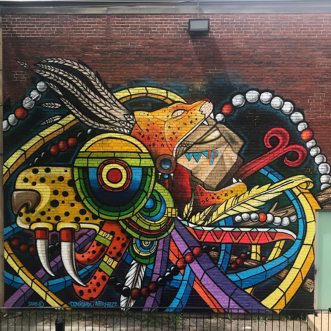 mural in Boston by artist MARKA27.