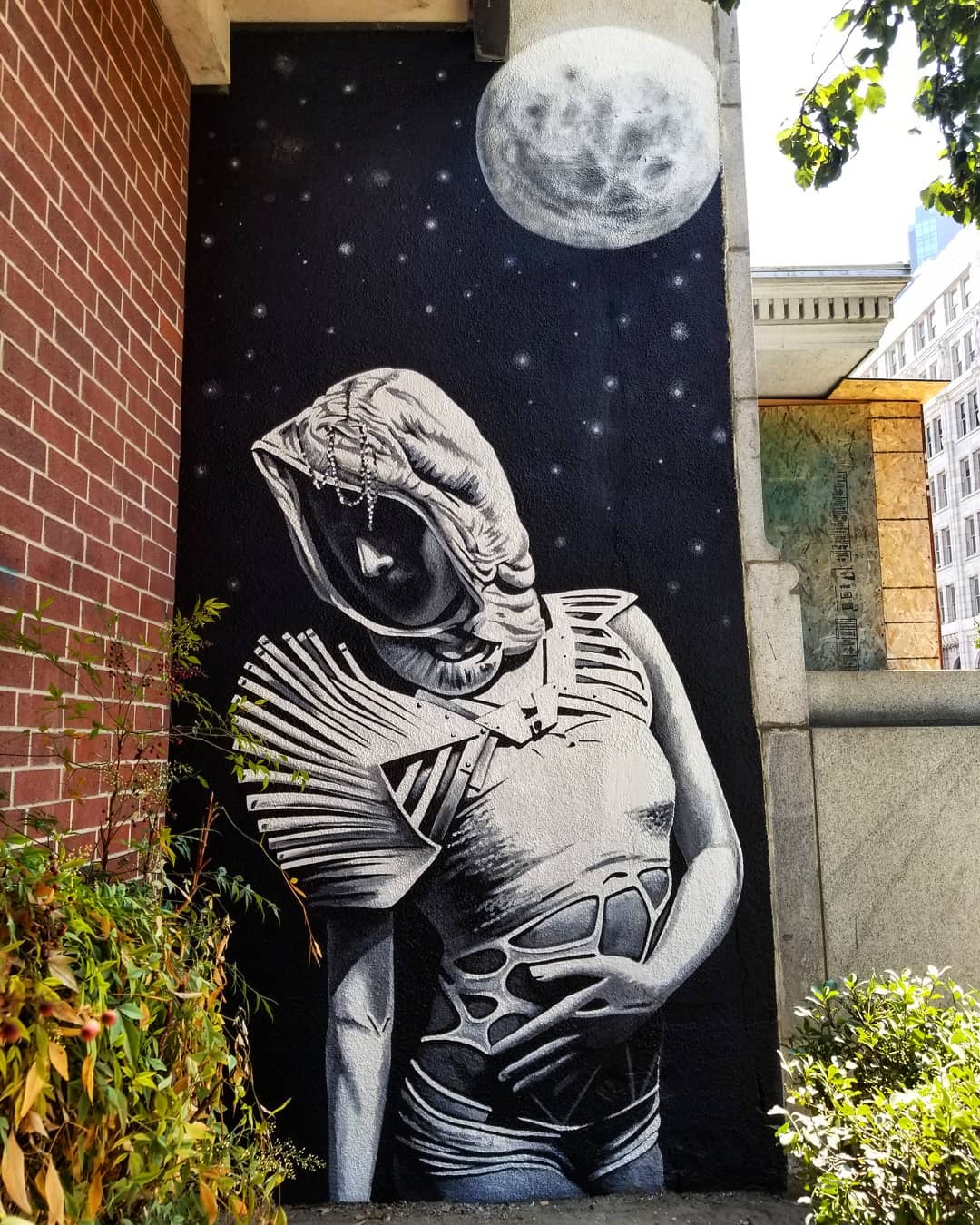 mural in Sacramento by artist Monty Guy.