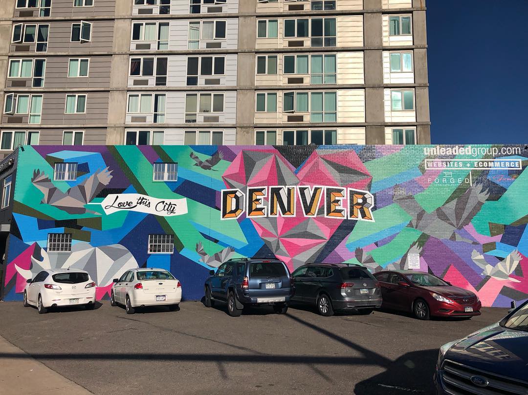 mural in Denver by artist Pat Milbery.