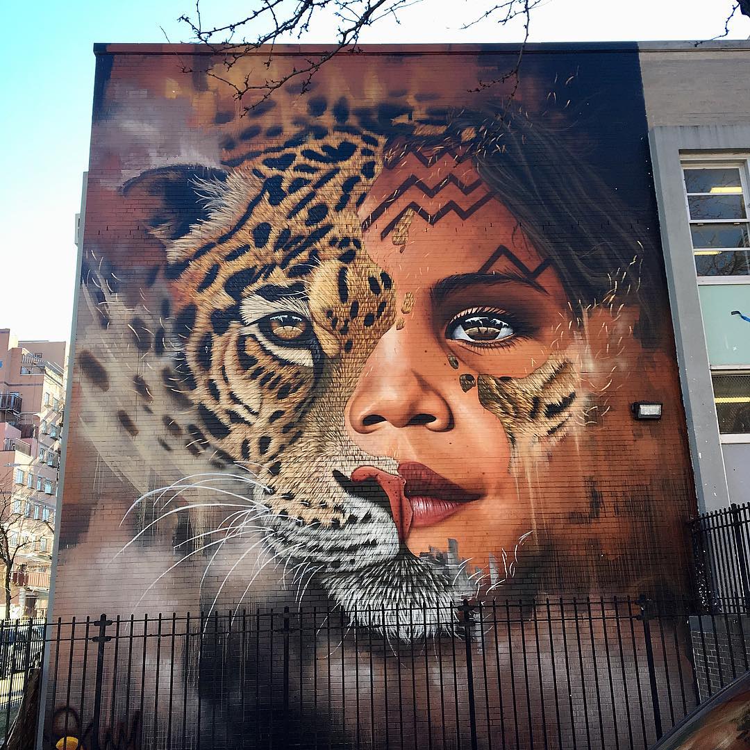 mural in Brooklyn by artist Sonny.