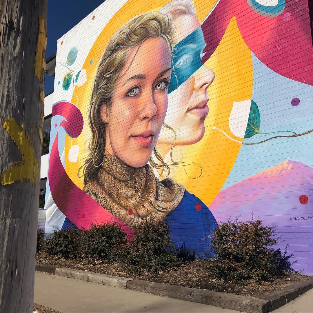mural in Denver by artist Nick Napoletano.
