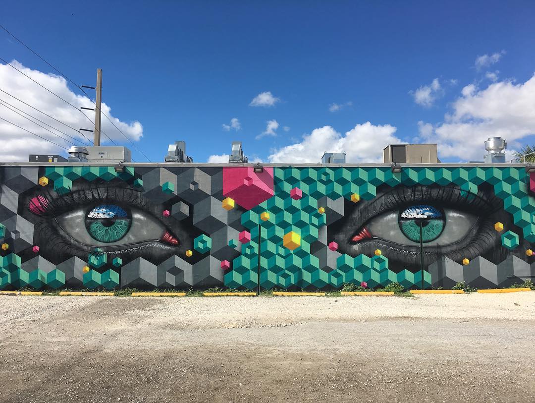 mural in Miami by artist My Dog Sighs.